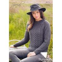 sweater in stylecraft special aran 9075