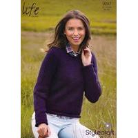 sweater in stylecraft life chunky 9047