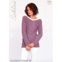 Sweater in Sublime Luxurious Tweed DK (6097)