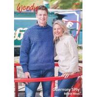 Sweater in Wendy Guernsey 5 Ply (5940)