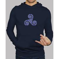 sweatshirt celtic triskele