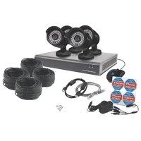 swann dvr8 4400 8 channel 8 camera 720p cctv kit fitted with 1tb hardd ...