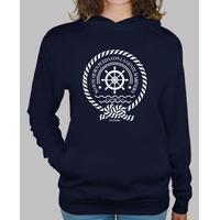 sweatshirt navy sailor girl