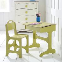 Sweetie Desk and Chair in Avocado Green