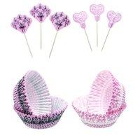 Sweetly Does It Lace Patterned Cupcake Kit