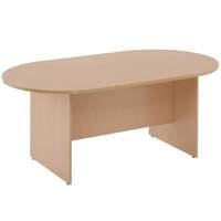 swift meeting table w 2400mm x d 1200mm white