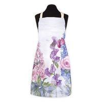 Sweetpeas & Delphiniums Apron