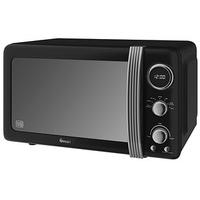 Swan Retro Microwave, Black