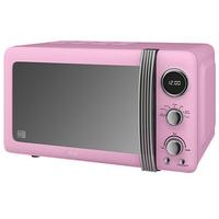 Swan Retro Microwave, Pink