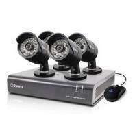 Swann Dvr8-4400 8 Channel 720p Digital Video Recorder With 1tb Hard Drive And 4 X Pro-a850 Cameras (uk)