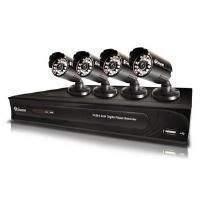 swann dvr8 1200 8 channel digital video recorder with 4 x pro 530 came ...