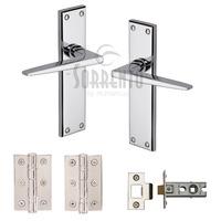 swift lever latch internal latch pack polished chrome