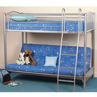 sweet dreams troy 3ft single metal futon bunk