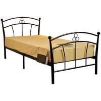 Sweet Dreams Melody Metal Bed Frame - Silver