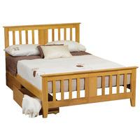 sweet dreams kestrel bed frame kingsize oak