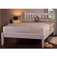 Sweet Dreams Kingfisher 4FT Small Double Wooden Bedstead - White