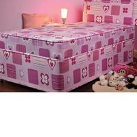 Sweet Dreams Hearts 2FT 6 Small Single Divan Bed