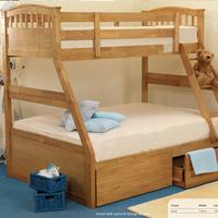 sweet dreams epsom three sleeper bunk bed oak