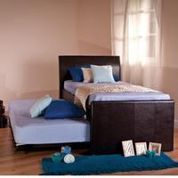 sweet dreams brambling 3ft single leather guest bed