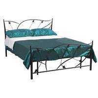 Sweet Dreams Leaf 5FT Kingsize Metal Bedstead