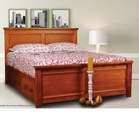 sweet dreams wagner 5ft kingsize wooden bedstead