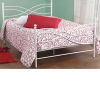 Sweet Dreams Rhombus 4FT 6 Double Metal Bedstead