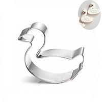 Swan Duck Cookies Cutter Stainless Steel Biscuit Cake Mold Metal Kitchen Fondant Baking Tools