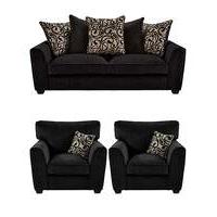 Swish Three Seater plus Two Chairs