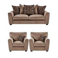 Swish Three Seater plus Two Chairs