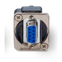 Switchcraft Serial Plug to Socket Coupler Black