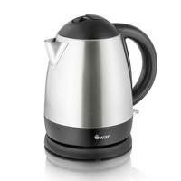 Swan SK31020N Cordless Kettle - 1 L, Stainless Steel