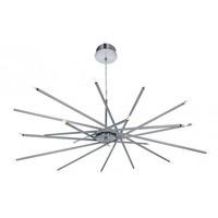 Swerly 20 Lamp Chrome Adjustable Ceiling Pendant