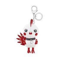 Swarovski Rooster Pascal Bag Charm Stainless steel