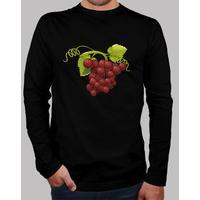 sweatshirt red grapes guy