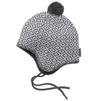 Swedish Snowflake Baby Bobble Hat - Grey quality kids boys girls