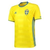 sweden home shirt 2016 yellow