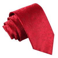 Swirl Burgundy Tie