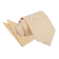 Swirl Gold Tie 2 pc. Set