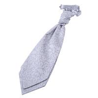 Swirl Silver Scrunchie Cravat