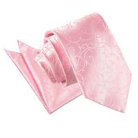 Swirl Baby Pink Tie 2 pc. Set