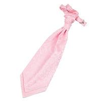 swirl baby pink scrunchie cravat