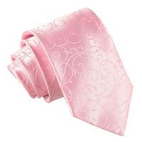Swirl Baby Pink Tie