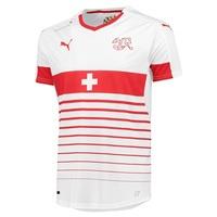 Switzerland Away Shirt 2016 White
