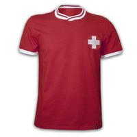 Switzerland 1970\'s Short Sleeve Retro Shirt 100% cotton