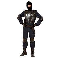 Swat Officer Man (s) (j-suit Vest Belt W/holster Knee/elb)