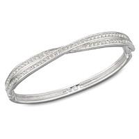 Swarovski Bangle Pave Twist Edith