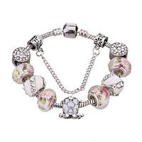 Sweet 6-7cm Women\'s Crystal Strand Bracelet #YMGP1013 Jewelry Christmas Gifts