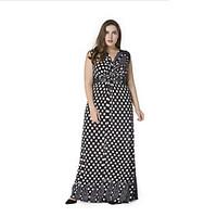 sweet curve womens holiday boho plus size chiffon dress print deep v m ...