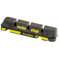 Swissstop FlashPro Black Prince Carbon Brake Pad Inserts - 2 Pair