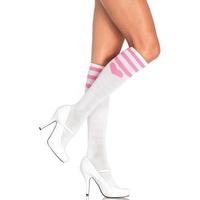 Sweetheart Knee Socks - Size: One Size